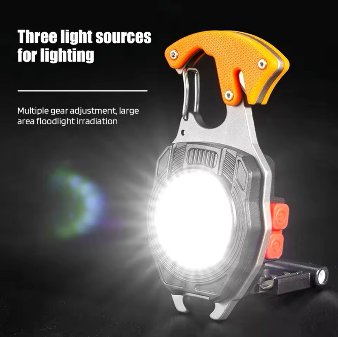 linterna multifuncional encendedor